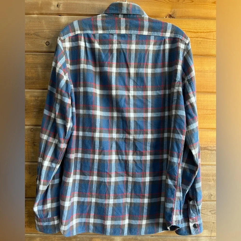 J.Crew Flannel Shirt – Classic Plaid Circa 2010 Unisex Small